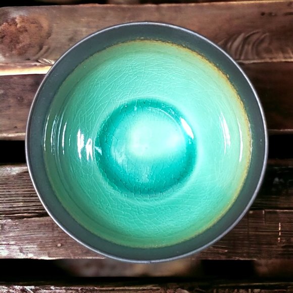 Gibson Designs Soup/Cereal Bowl - Ocean Paradise Jade - Picture 3 of 6